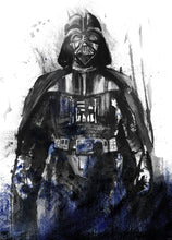 Lade das Bild in den Galerie-Viewer, STAR WARS WATERCOLOR VADER