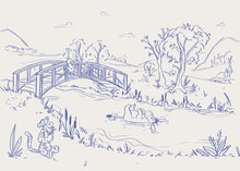 Lade das Bild in den Galerie-Viewer, DISNEY WINNIE THE POOH BLUE INK